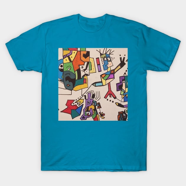 Street Peace T-Shirt by JayMartin Art
